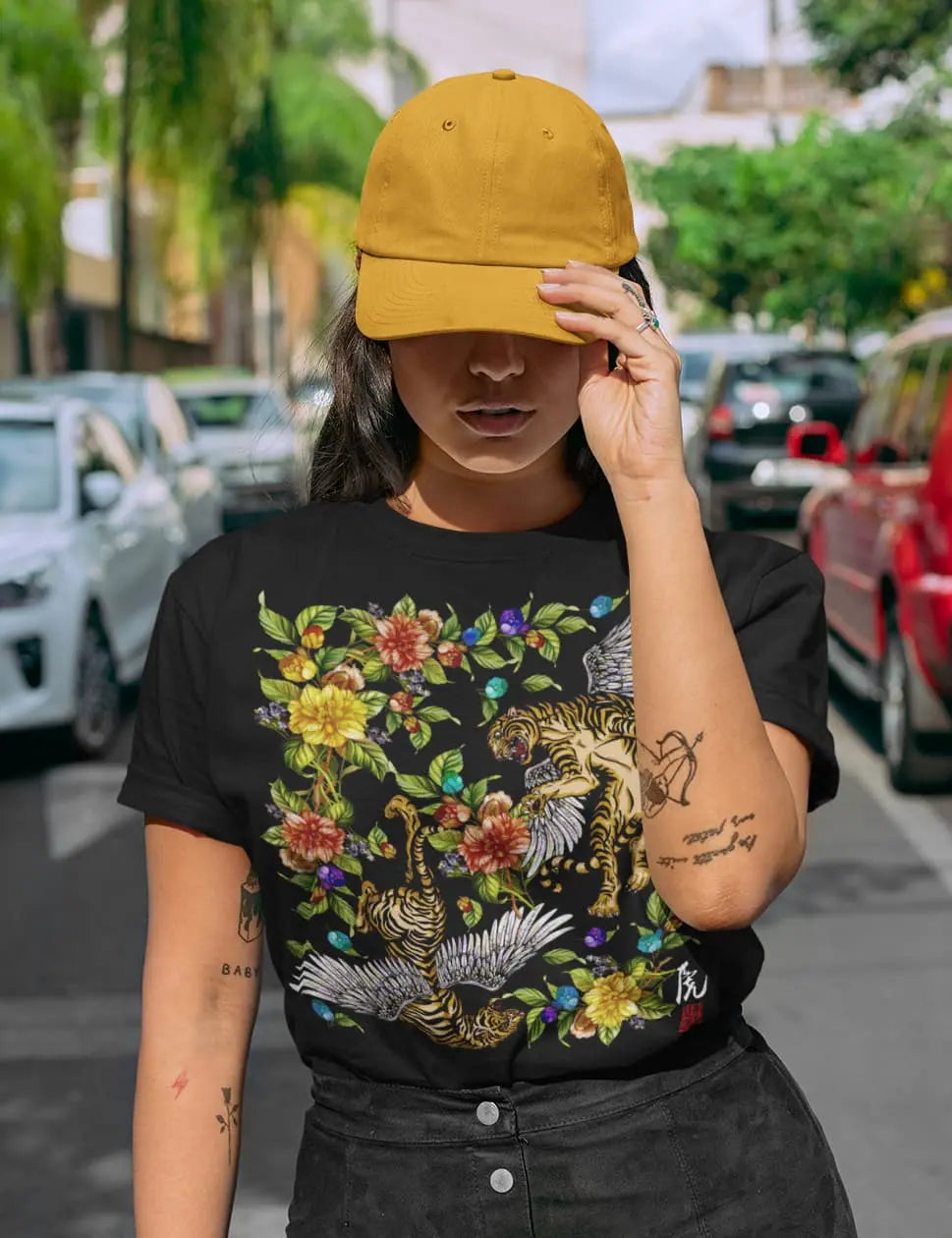 Tiger Angel Graphic Tee Shirt, Hoodie Sweatshirt