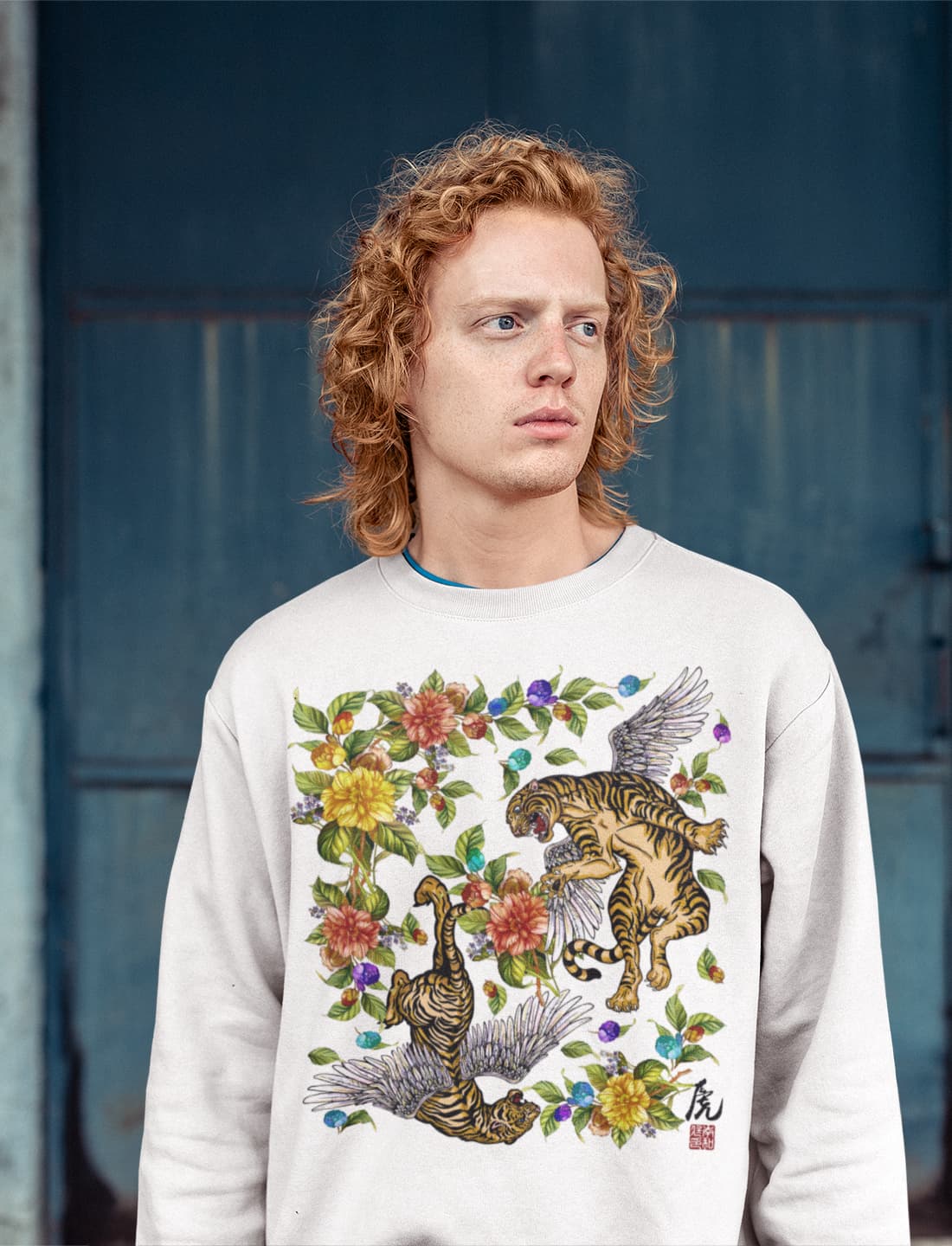 Tiger Angel Graphic Tee Shirt, Hoodie Sweatshirt
