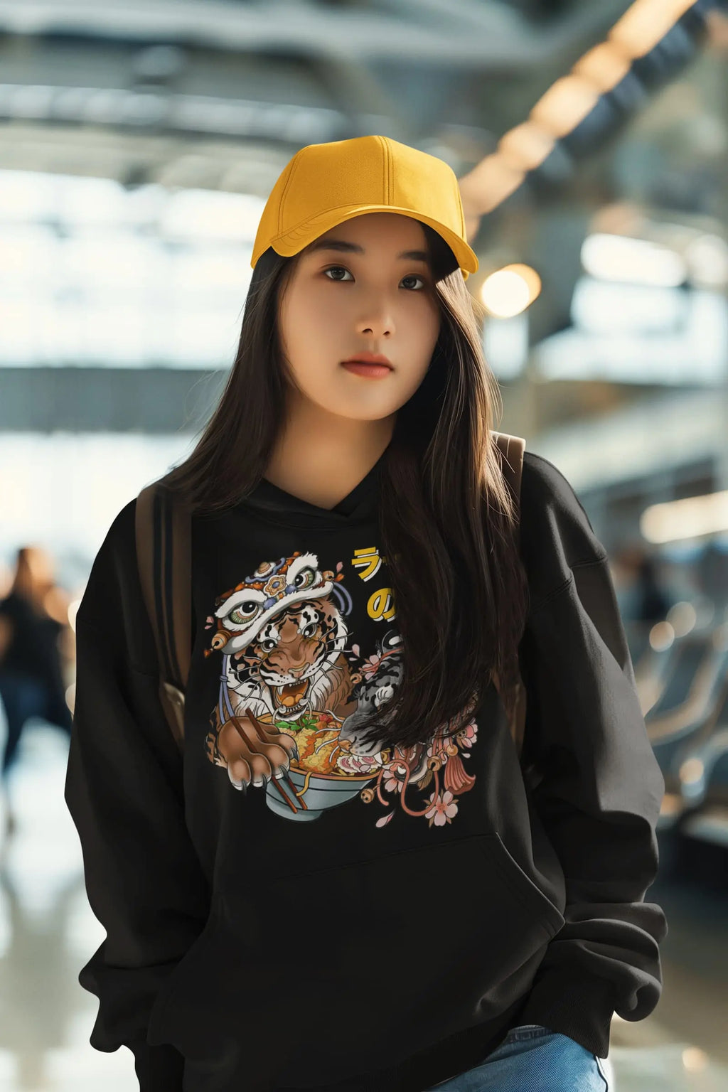 Tiger Ramen Graphic Tee Shirt, Hoodie Sweatshirt