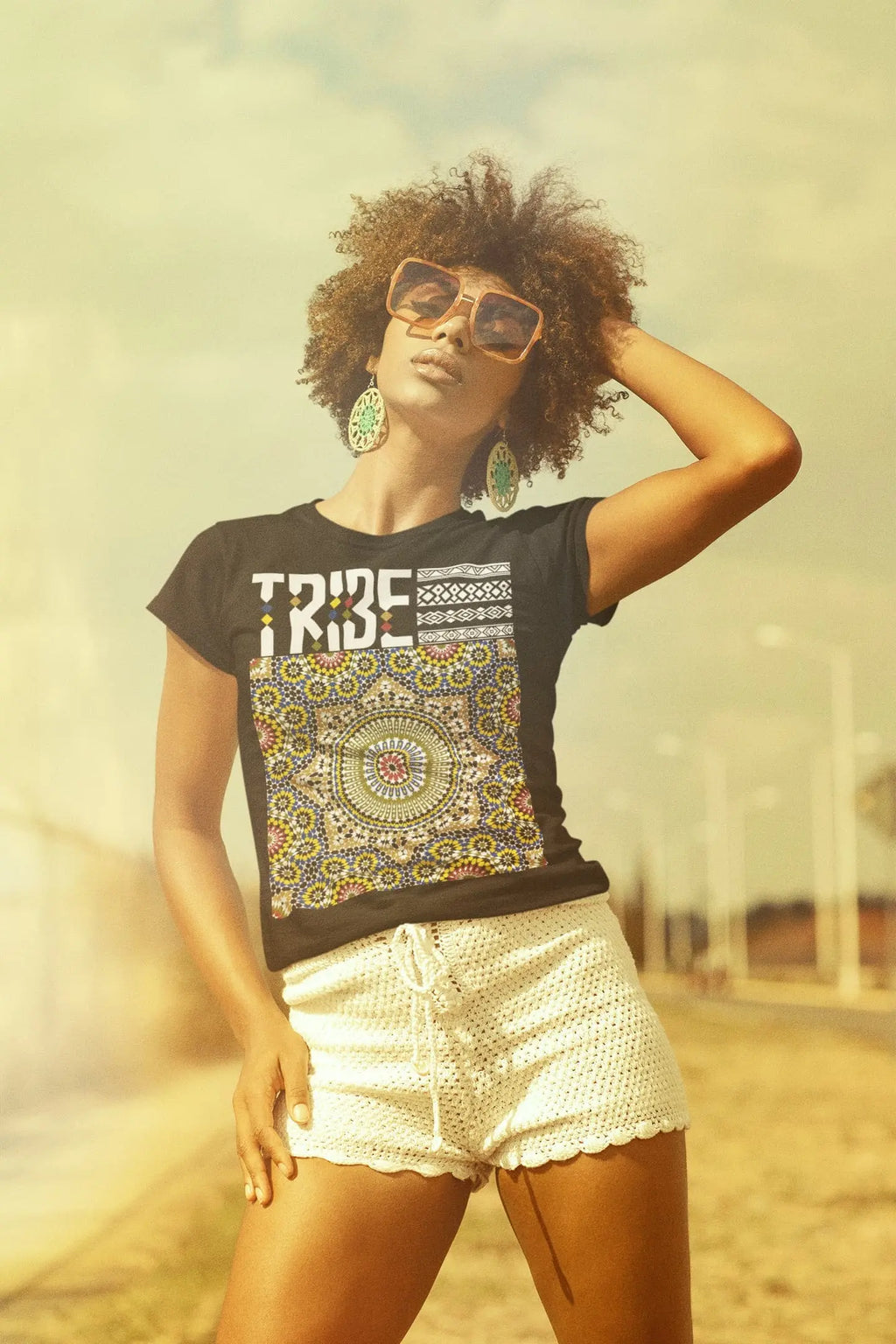 Aztec Tribe Graphic Tee Shirt, Hoodie Sweatshirt