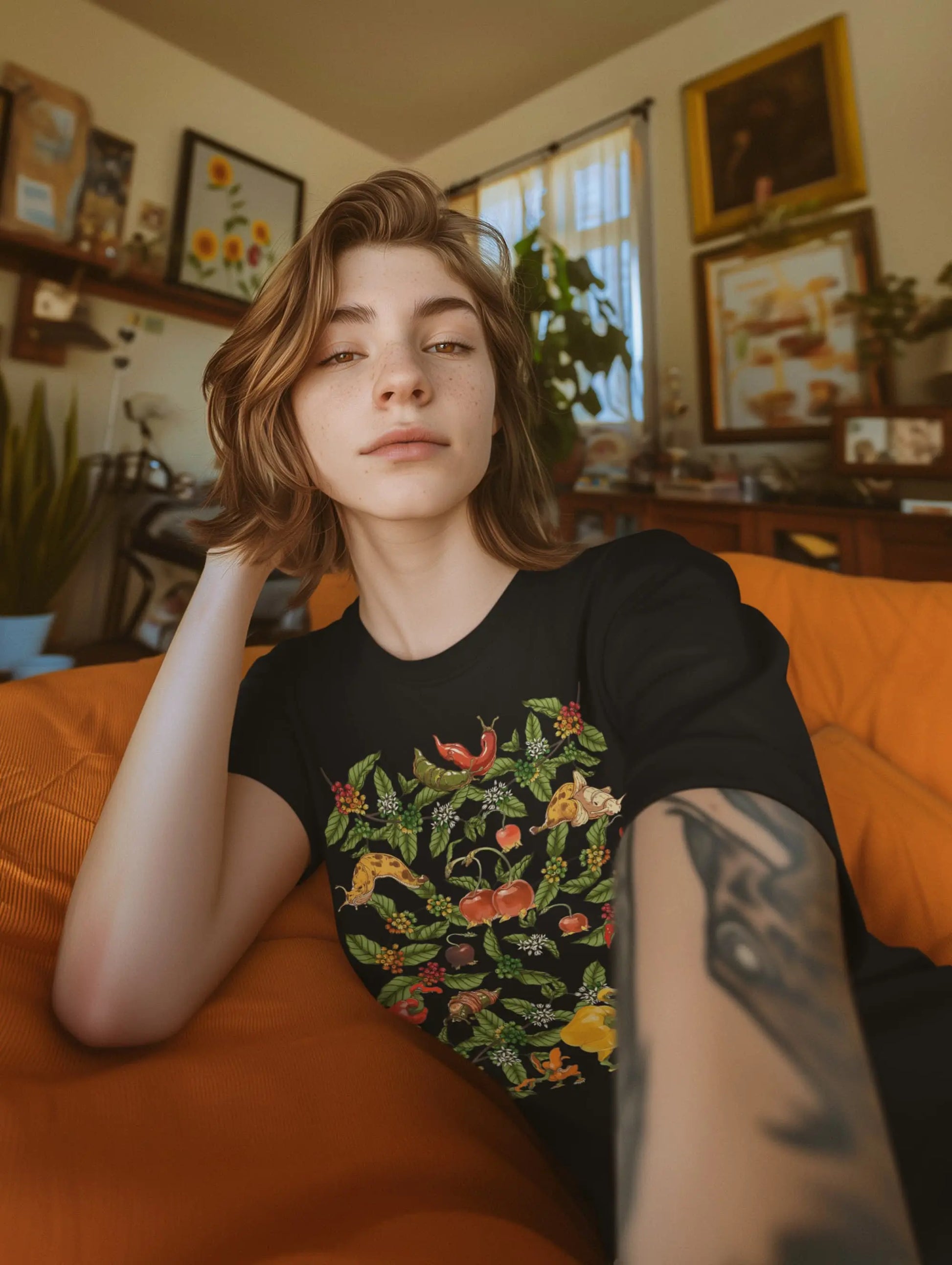 Veggie Garden Graphic Tee Shirt, Hoodie Sweatshirt