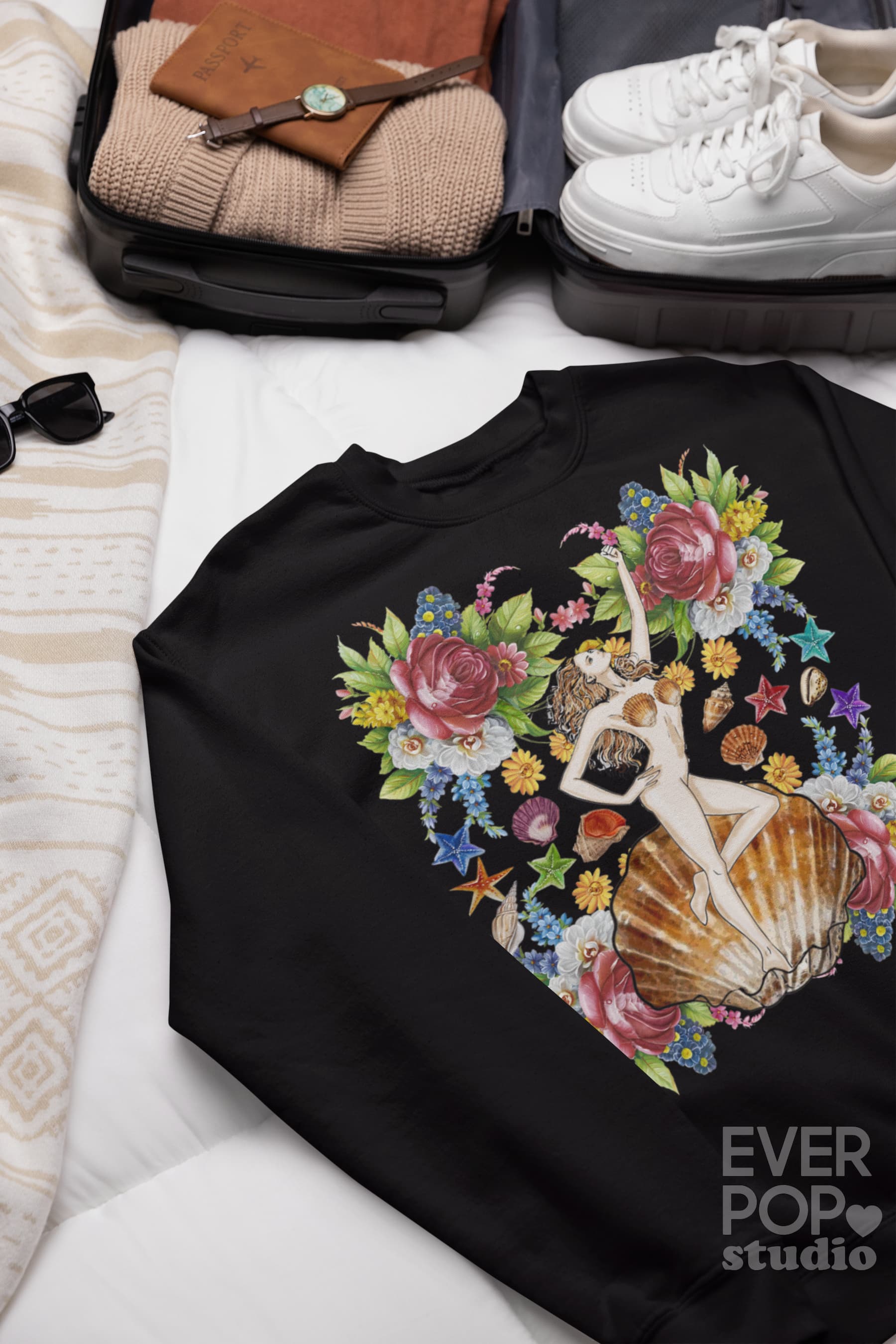 Birth of Venus Graphic Tee Shirt, Hoodie Sweatshirt