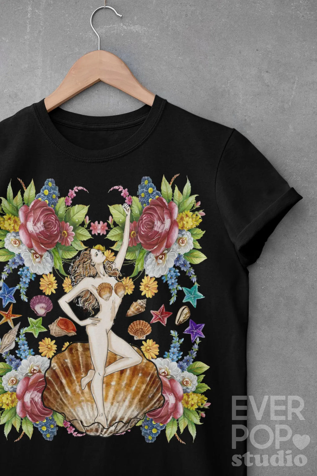 Birth of Venus Graphic Tee Shirt, Hoodie Sweatshirt