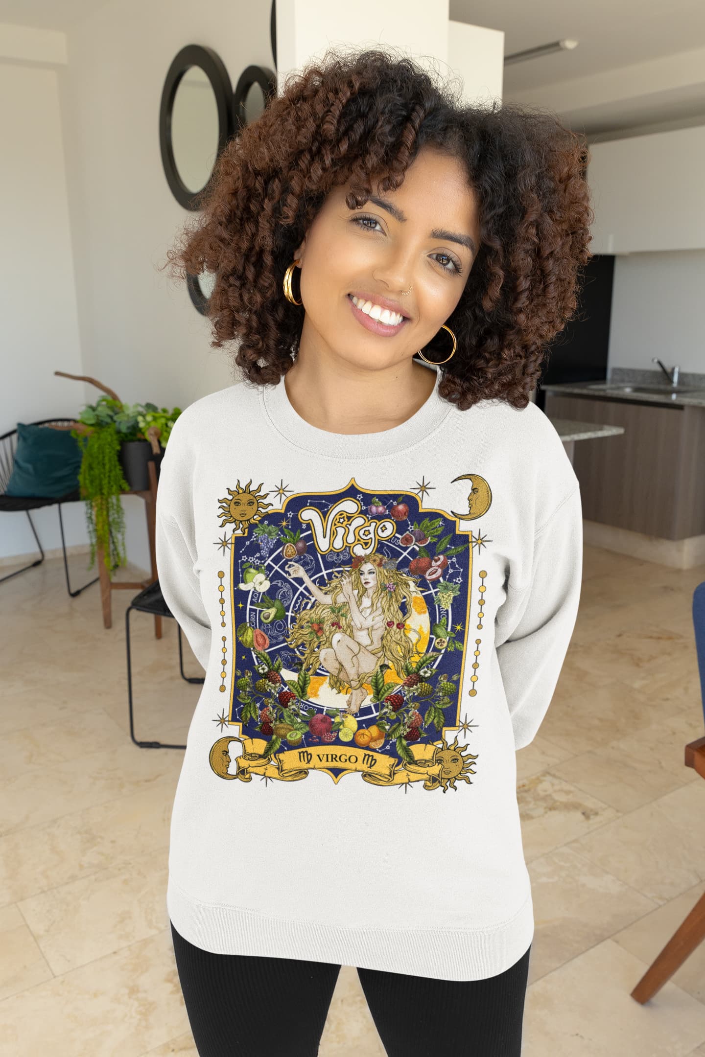 Virgo Zodiac Graphic Tee Shirt, Hoodie Sweatshirt