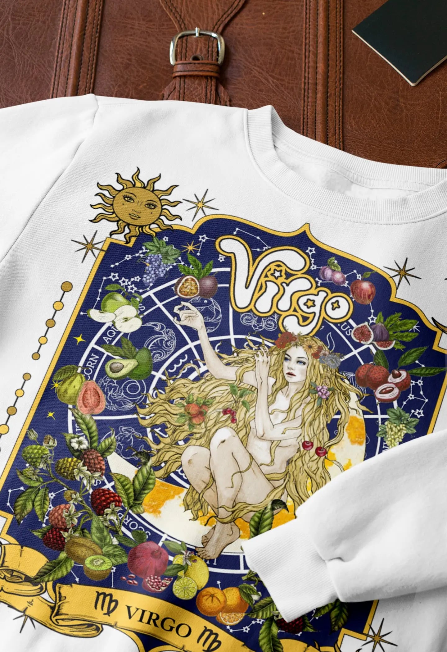 Virgo Zodiac Graphic Tee Shirt, Hoodie Sweatshirt
