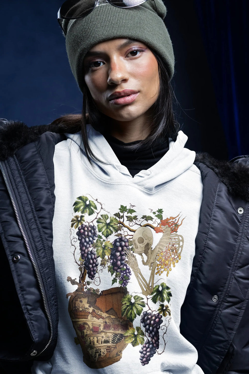 Skeleton of the Winery Graphic Tee Shirt, Hoodie Sweatshirt