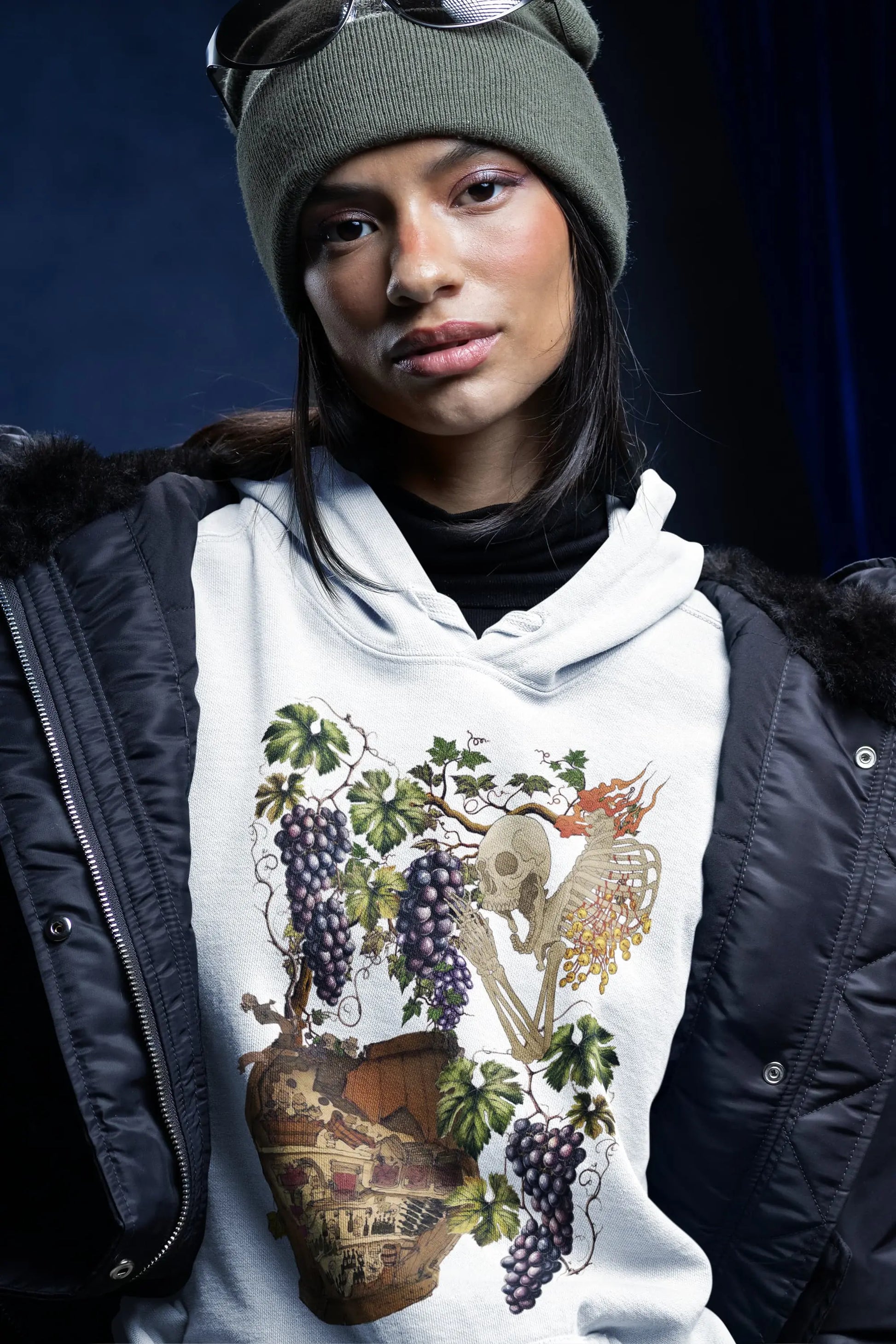 Skeleton of the Winery Graphic Tee Shirt, Hoodie Sweatshirt