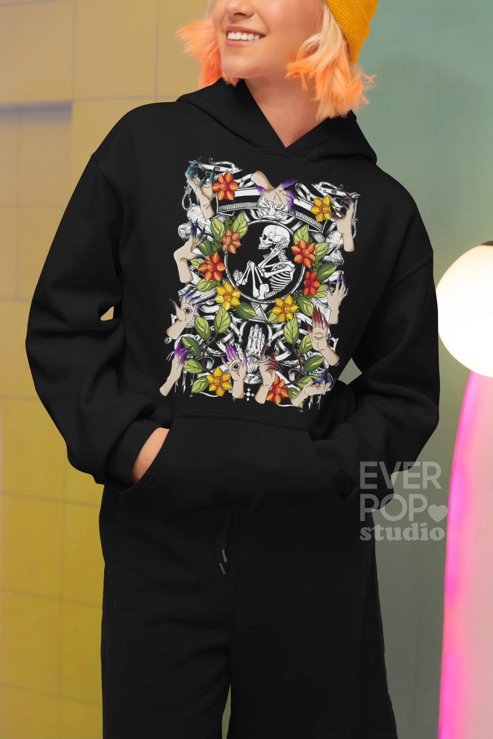 Skeleton Birth Graphic Tee Shirt, Hoodie Sweatshirt