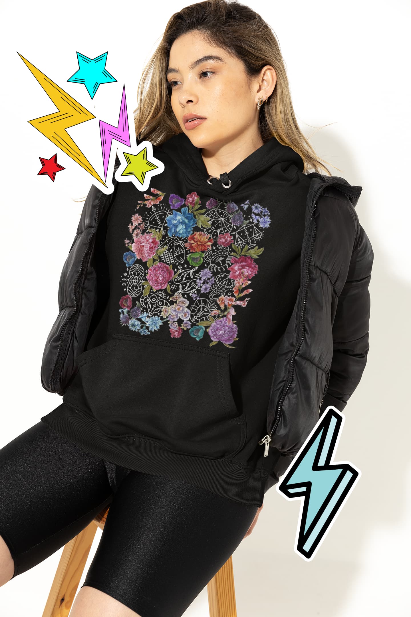 Zodiac Astrology Graphic Tee Shirt, Hoodie Sweatshirt